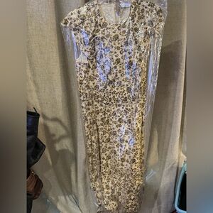 Mac Duggal Gold Asymmetrical Dress Sleeveless Wedding Guest